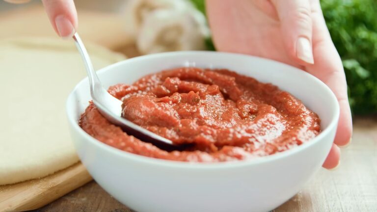 Pizza Sauce in Bowl